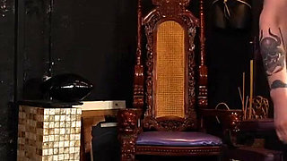 Bruised by Bastinado: Slave Mila's Delicate Soles Endure 105 Strokes From Mistress Baton While Counting in Dutch and Afrikaans