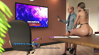 Hot Cheating Wife Fucks Her Client to Keep The Job Deal - THE OFFICE