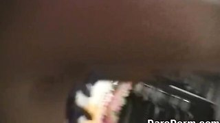 Amateur orgy sex session with hot dolls Jordan Denae and Ashley Tee