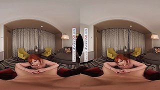 NAUGHTY AMERICA Hot milf Lauren Phillips sits her big round ass on your cock