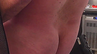 Caught on the Kitchen Countertop in a Restaurant