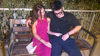 Anal Sex with My Girlfriend, We on the Street and Taxi - Ada Paradiso