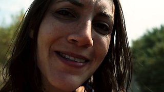 Sex on the Beach! We let a fan Watch - Nudist Amateur