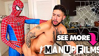 Spiderman King Cuba Rides Luis Logan Tight Asshole