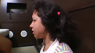 Francesca & Eriquinha Total Mouth Destroy - Deep Throat Feet Fetish Slave