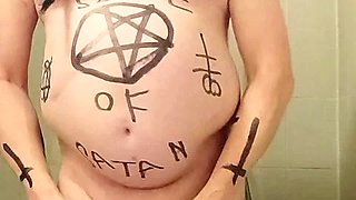 Satan Slave Takes A Perverted Enema Session Part 2