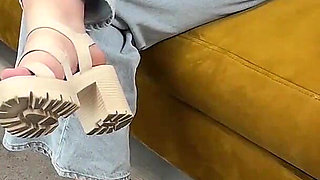 Crushed Left Testicle! She Stomps His Testicles on the Board! Fuck You Ugly Genitals - Dave Moon - Mia - Bbusting (ballbusting)