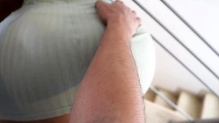 Sexy Busty Milf Maid Gets Stucked And Fucked