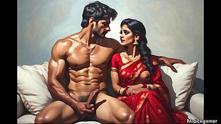 Indian aunty and teen boy viral video desi housewife aunty cheating with big cock