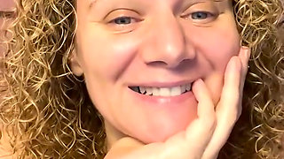 Close-up of Merce Masturbating in a Chair, Horny as Fuck