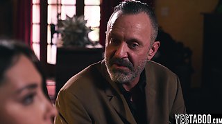 Stepdaughter had sex in front of stepdad