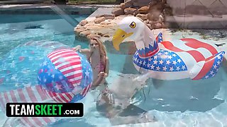 Bikinis and adorable donks compilation feat. Vanessa Moon, Alice Marie, Emma Rosie & Riley Star