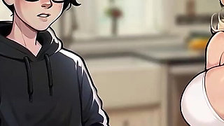 Gooncuck #7 - a Cucky Ai Porn Game - Footjob From a Therapist