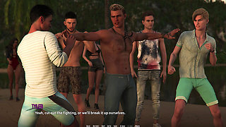 Dominos Beach 5 Sfw Walkthrough: Jhon Meets Rebels Gang New Friends & Beach Alliance Tease