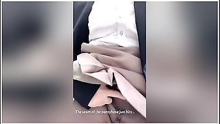 The True Appearance Of An Office Worker Working At A Major Manufacturer No Bra, Panties, Pantyhose