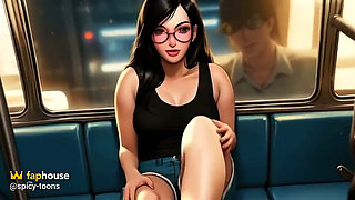 Lin Loves Stroking Your Cock with Her Feet
