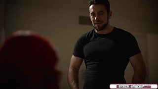 Stepson barebacks shemale stepmom Foxxy