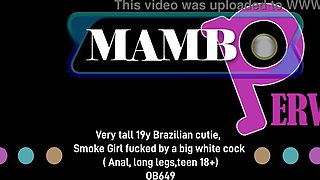 Highly tall 19y Latin sweetie, Smoke Dame pounded by a large white wood ( Buttfuck, long gams, ASS-TO-MOUTH, nubile eighteen , grubby chat) OB649