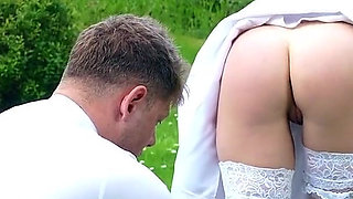 Marrying the Whore - Sexy Bride Cheating Right on Her Wedding