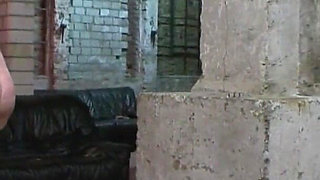 German BDSM buttplug slave