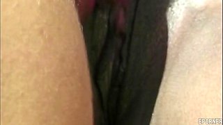 Ebony amateur babe amazing sex video