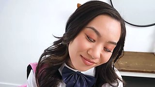 Stepsis Skips Class for a Secret Taboo Lesson with Her