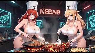Funny Cook Video, Ai Animation