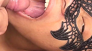 Throat Fuck with Cum in the Eye