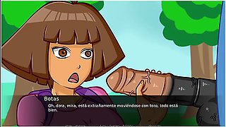 Dora The Explorer Tales Of The Dark Forest - Car Toon
