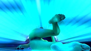 Close up teen masturbation