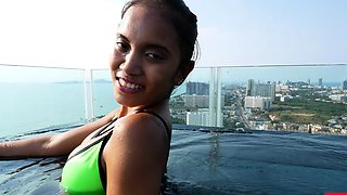 Anal penetration for my big ass Thai GF