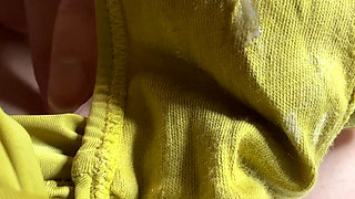 Day Without Washing - Hairy Pussy Covered in Smegma & White Cream, Anal Play