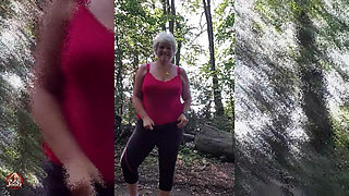 Striptease in the Woods