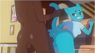 Car Toon And Nicole Watterson - Nicole Loves Bbc
