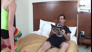 Mysti Moons' Rainbow Socks Cum Drenched