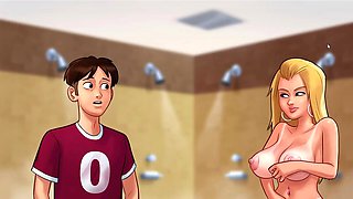 Gaming, cartoon sex, miss