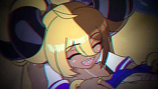 Lengthy haired Blonde hentai