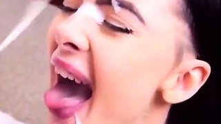 Monster Amateur Facial with Slow-Mo Replay