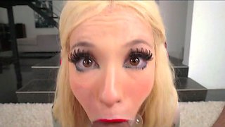 Kenzie Reeves' wild blonde passion erupts in a raw, intimate clash