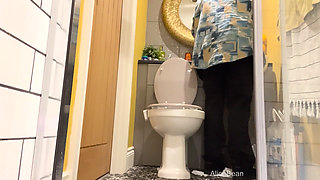 Air Bnb Toilet Peeker