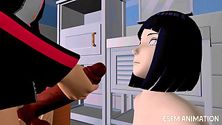 Hinata's shower Time