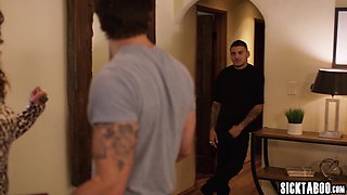 Horny big boobs mommy gets pounded so hard