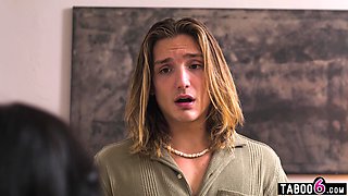 Angry lesbian stepmom got cheated on