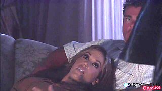 Tempting Lauren Phoenix and Steven St Croix at pornstar action