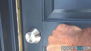 Jewel diamant nudist realtor gets downright naked & screws innocent nudist client during mansion excursion