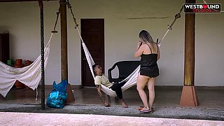 BBW Latina MILF Gets Fucked Hard By Her Husbands Best Friend