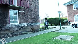 The Inked Asian College Babe Meets A Horny Stud