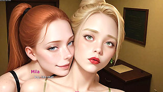 MILF Mila Ai Loyal Route 5: Rough 3D Animation Fuck with Stepsis & Hot Wife Cuckold
