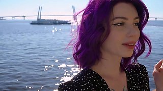 Slobbery Seduction in Black Lingerie with Amateur Heat