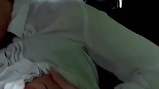 Sexy fuck with sexy milfs in the car with huge cock